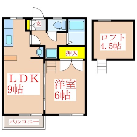 サザン　Ⅴの物件間取画像